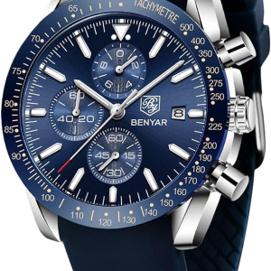 mini focus blue sport chronograph
